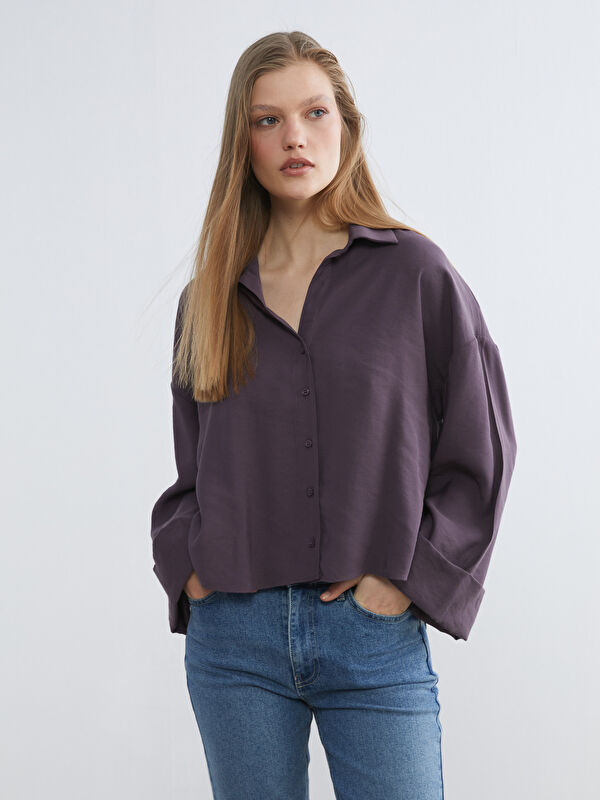 LCW Vision Oversize Kadın Gömlek