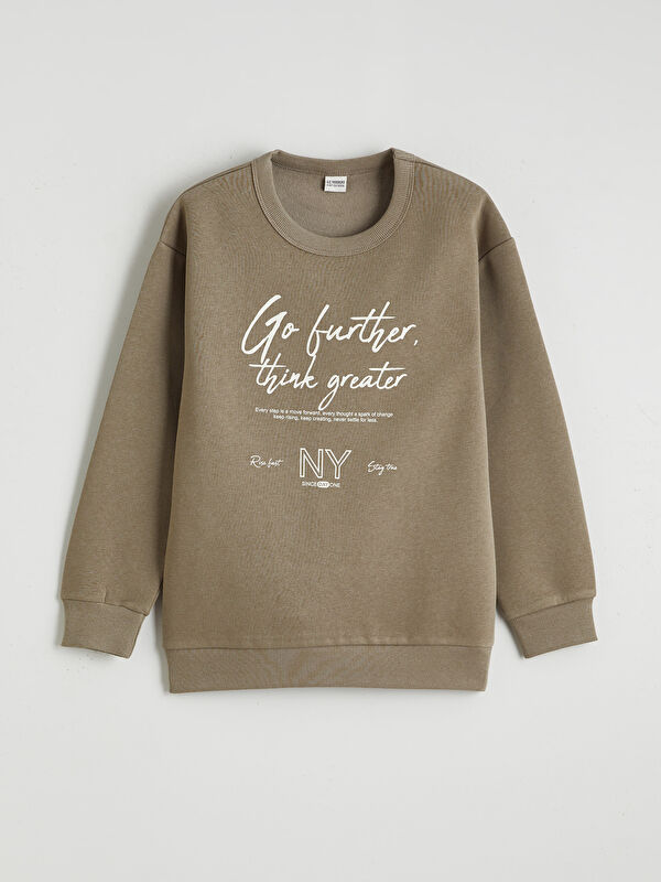 LCW Kids Bedrucktes Sweatshirt für Jungen, dick