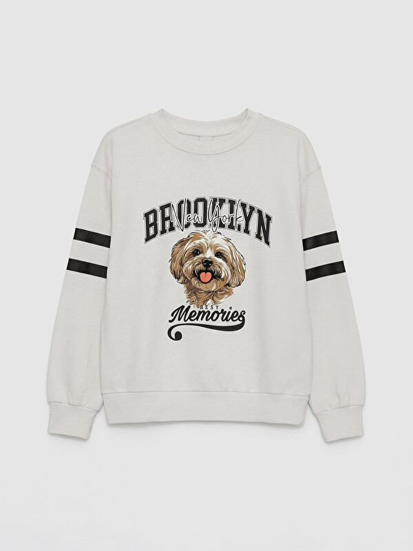 LCW Kids Printed Boys' Sweatshirt