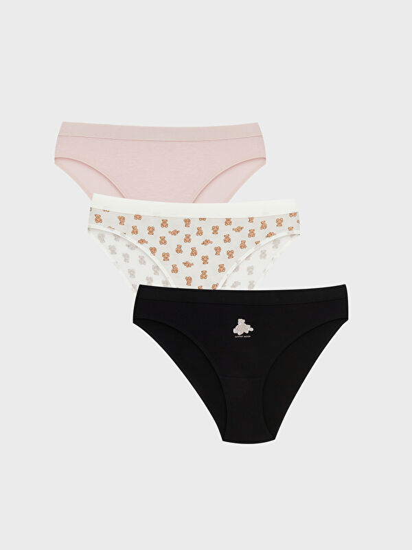 LCW Young Baskılı Bikini Külot 3'lü