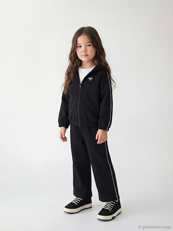 LCW Kids Girls' Sweatpants with Elastic Waist