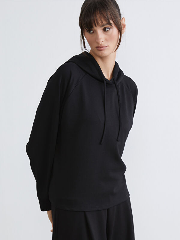 Soulife Bağcıklı Kadın Hoodie