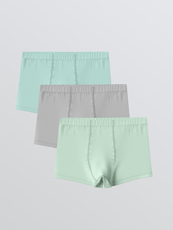 LCW Kids Beli Lastikli Erkek Çocuk Boxer 3'lü