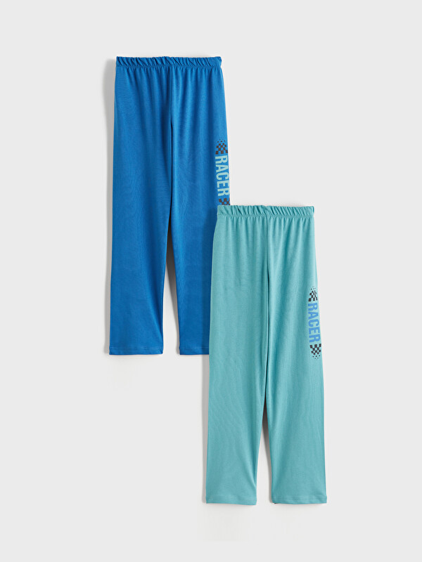 LCW Kids Beli Lastikli Erkek Çocuk Pijama Alt 2'li