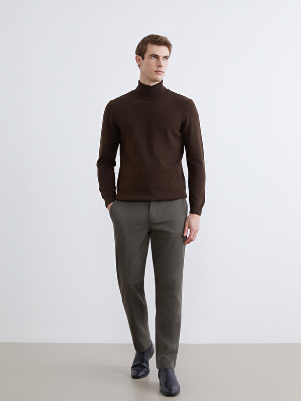 SOUTHBLUE Standart Kalıp Gabardin Erkek Pantolon