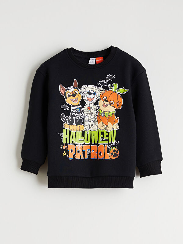 LCW Kids Rundhalsausschnitt Paw Patrol Bedrucktes Sweatshirt für Jungen