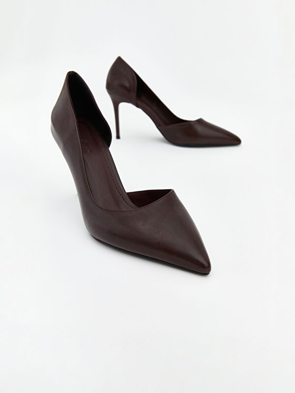 Sivri Burun Kadın Topuklu Ayakkabı - Görsel 4