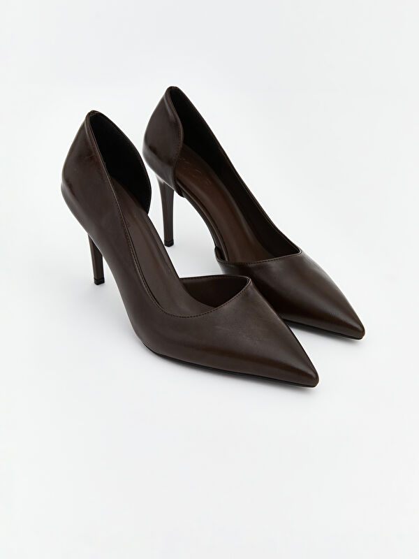 Sivri Burun Kadın Topuklu Ayakkabı - Görsel 2