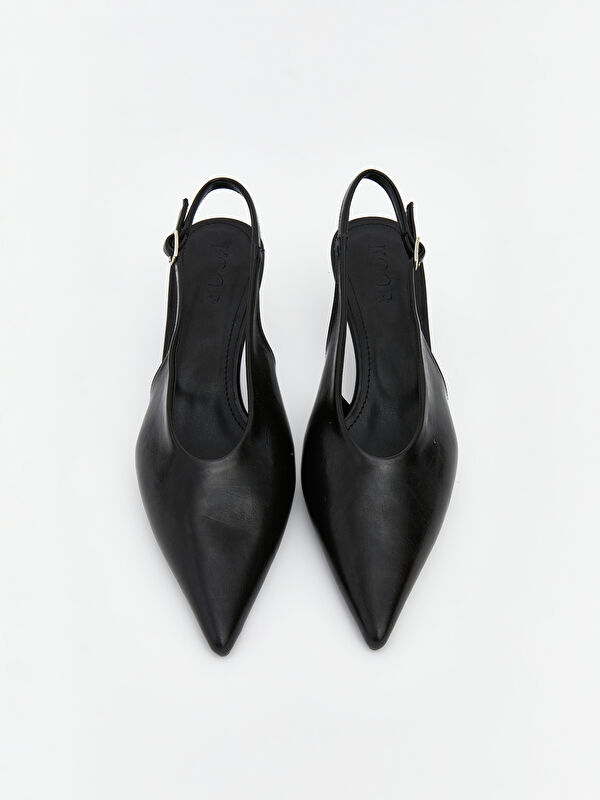 Sivri Burun Kadın Topuklu Ayakkabı - Görsel 4