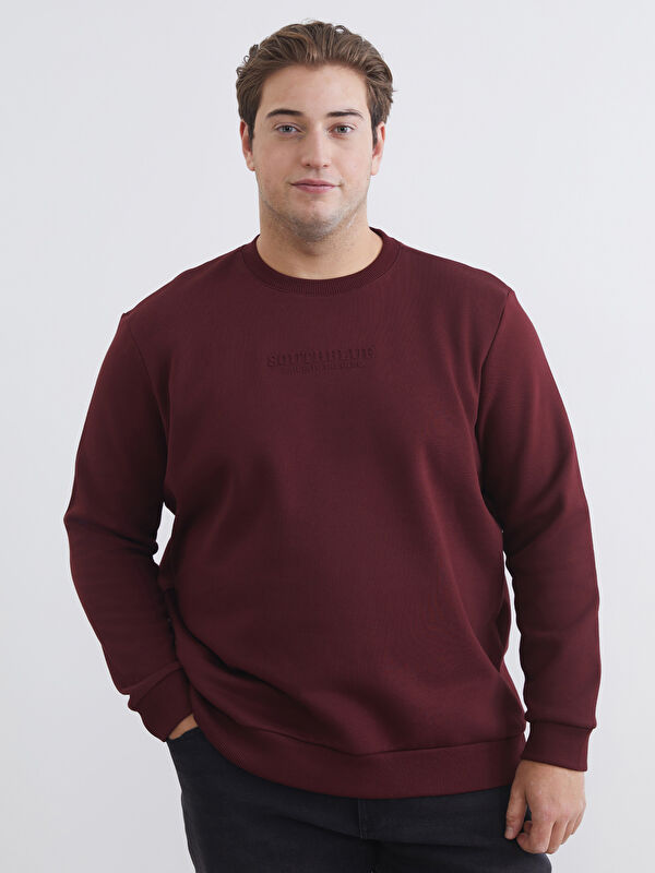 SOUTHBLUE Bisiklet Yaka Uzun Kollu Erkek Sweatshirt