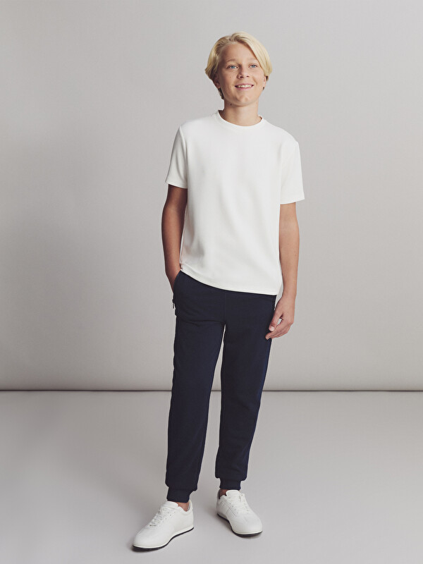 LCW Kids Beli Lastikli Erkek Çocuk Jogger  Eşofman Altı