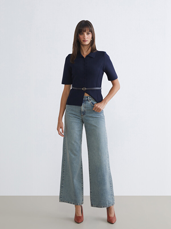 LCW Jeans Wideleg Kadın Jean Pantolon