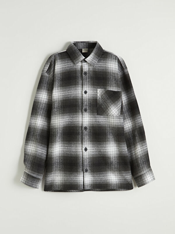 LCW Kids The Plaid Shirt for the Young Gentleman