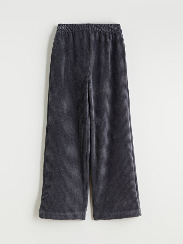 LCW Kids Elastische Mädchen Samt Jogginghose