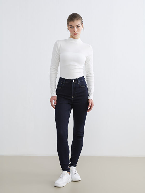 LCW Modest Mercury Skinny Fit Kadın Jean Pantolon