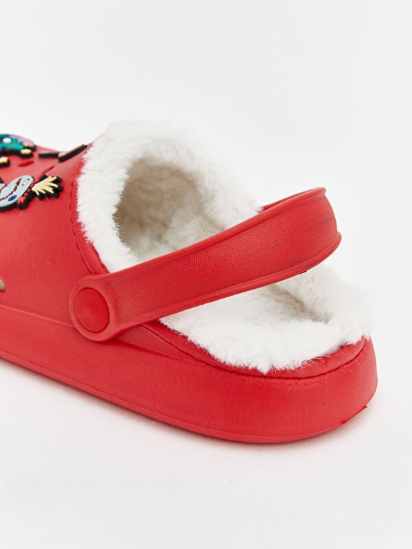 Lilo ve Stitch Baskılı Kız Bebek Ev Ayakkabısı - Görsel 6