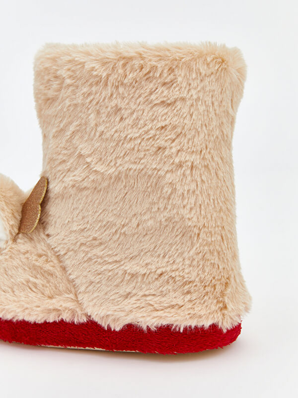 Geyik Figürlü Kadın Pelüş Ev Botu - Görsel 6