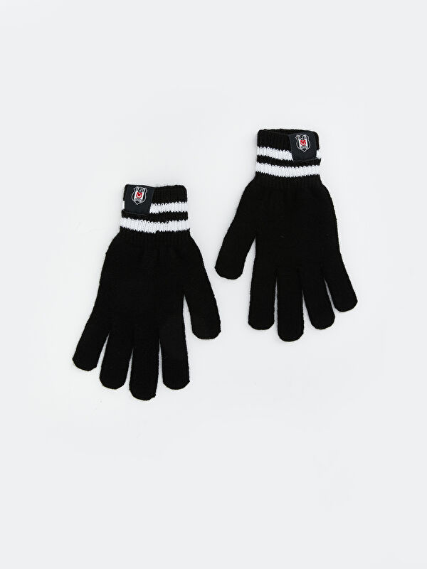 LCW ACCESSORIES Beşiktaş Baskılı Erkek Çocuk Eldiven