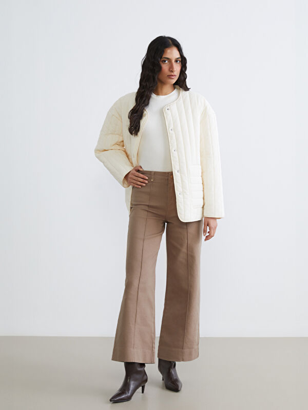 LCW Modest Wideleg Kadın Jean Pantolon