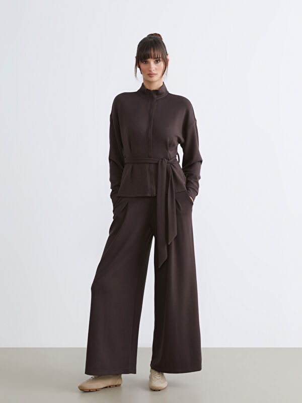 Soulife Loose Fit Geniş Paça Kadın Pantolon
