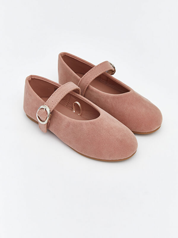 LCW STEPS Suede Look Baby Girls' Ballet Flat