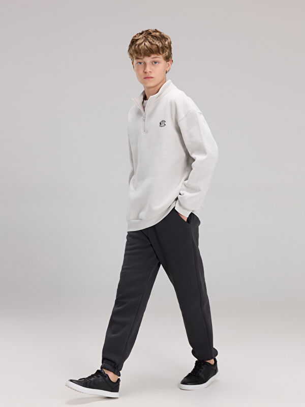 LCW Kids Baskılı Erkek Çocuk Sweatshirt ve Eşofman Altı