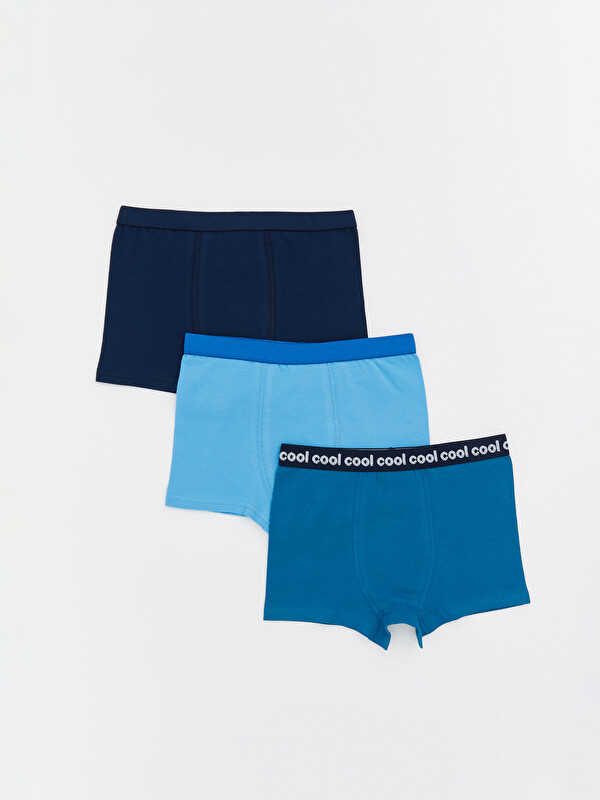 LCW Kids Basic Erkek Çocuk Boxer 3'lü
