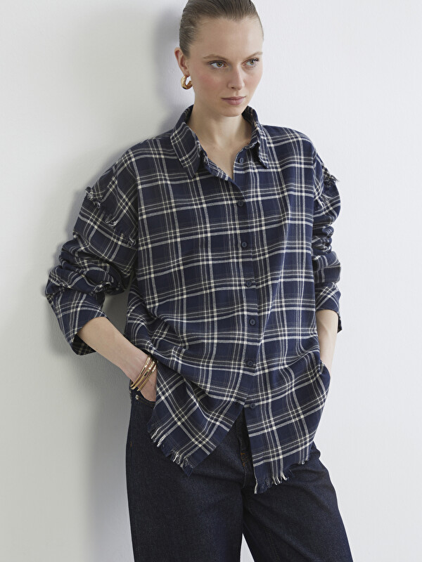 LCWAIKIKI Classic Plaid Women's Shirt