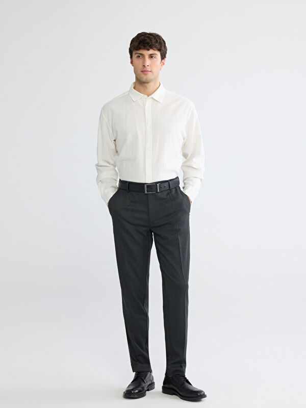 LCW BUSINESS Slim Fit Erkek Takım Elbise Pantolonu