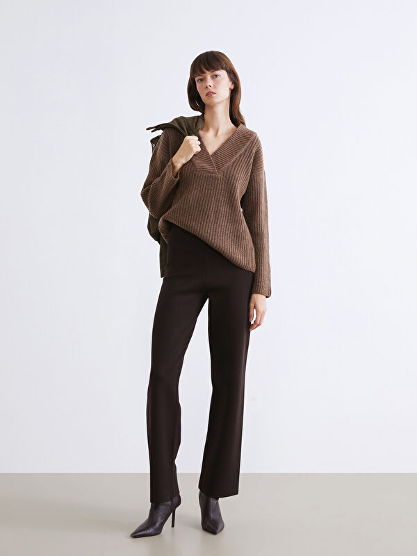 LCW Vision Elasticated Waist Women's Knitwear Trousers