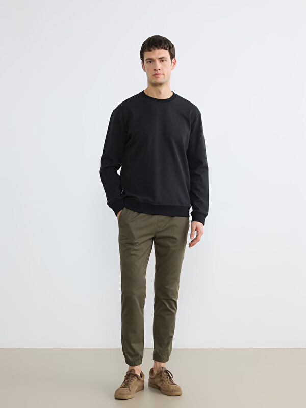 XSIDE Slim Fit Erkek Gabardin Jogger Pantolon
