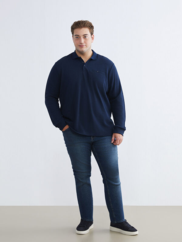 LCW Jeans Büyük Beden 750 Slim Fit Erkek Jean Pantolon