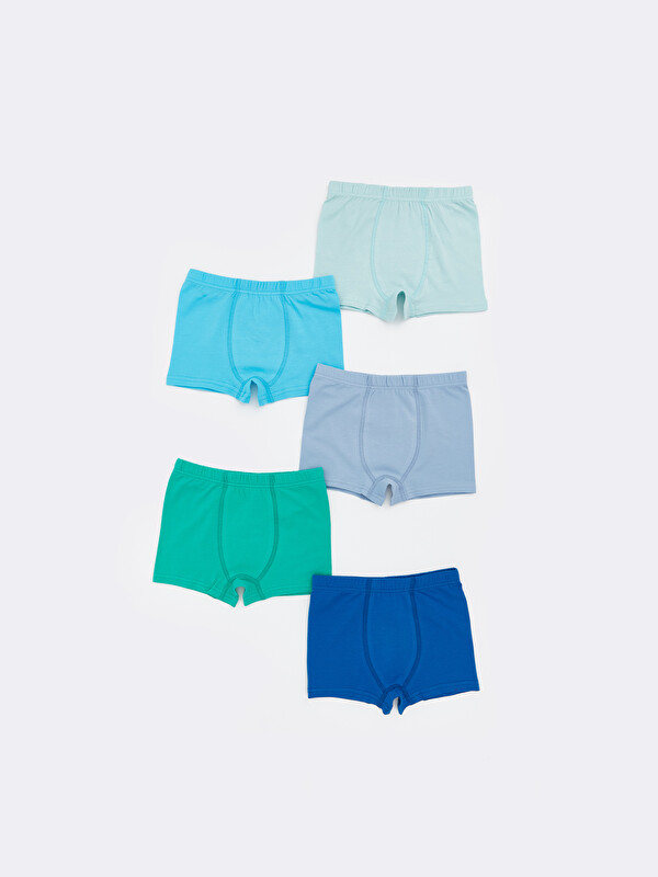 LCW Kids Basic Erkek Çocuk Boxer 5'li