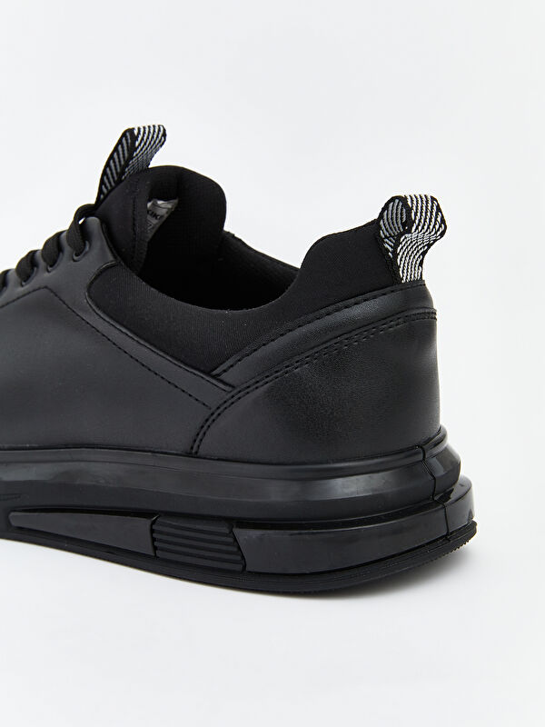 Deri Görünümlü Erkek Spor Ayakkabı - Görsel 6