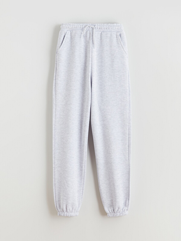 LCW Kids Beli Lastikli Kız Çocuk Jogger Eşofman Altı