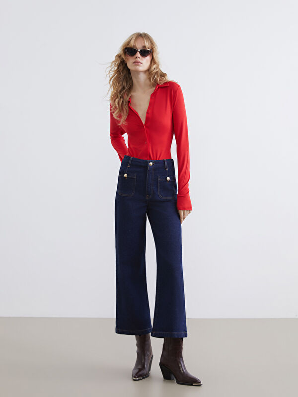 LCW Jeans Wideleg Kadın Jean Pantolon