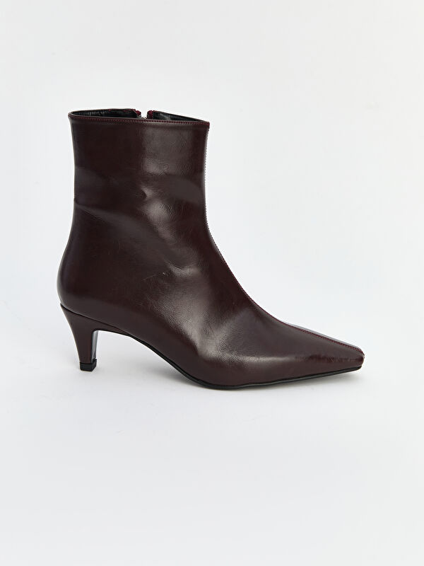 Sivri Burun Kadın Topuklu Bot - Görsel 3