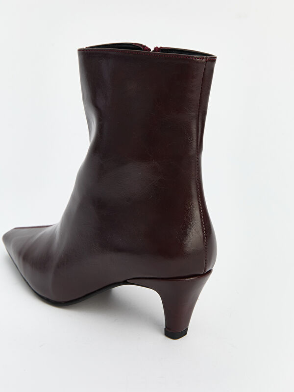 Sivri Burun Kadın Topuklu Bot - Görsel 5