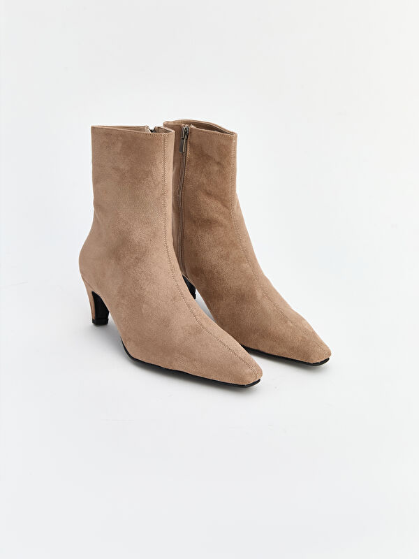 Sivri Burun Kadın Topuklu Bot - Görsel 2
