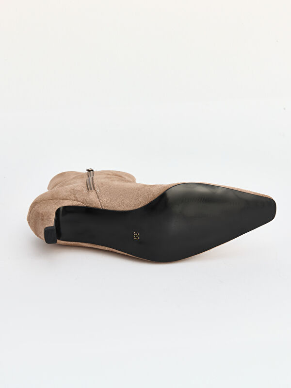 Sivri Burun Kadın Topuklu Bot - Görsel 6