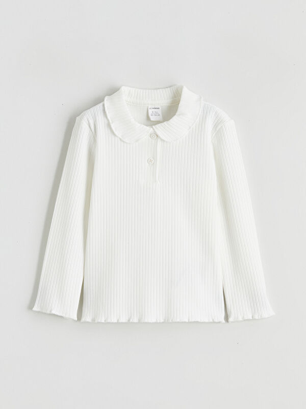 LCW Kids Polo Neck Girls' T-Shirt