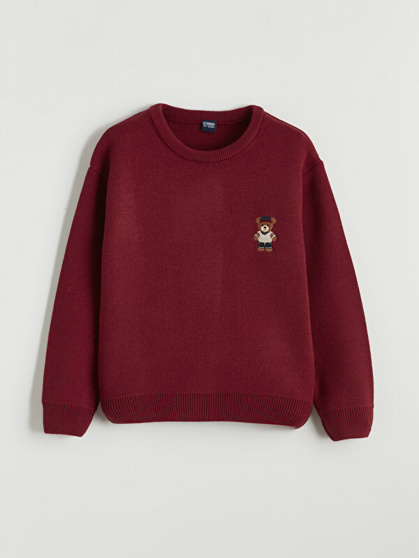 XSIDE Teddy Baskılı Erkek Çocuk Triko Kazak