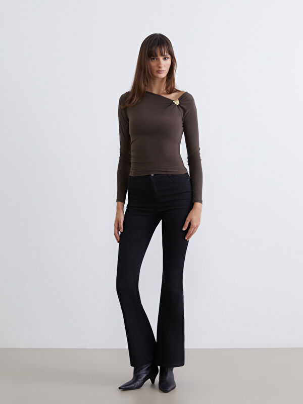 LCW Jeans Flare Kadın Jean Pantolon