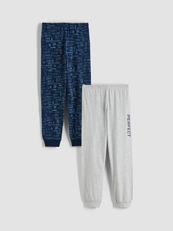 LCW Kids Beli Lastikli Erkek Çocuk Pijama Alt 2'li