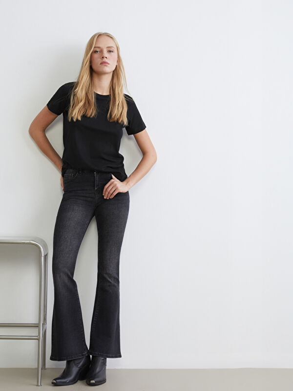 LCW Jeans Flare Kadın Jean Pantolon