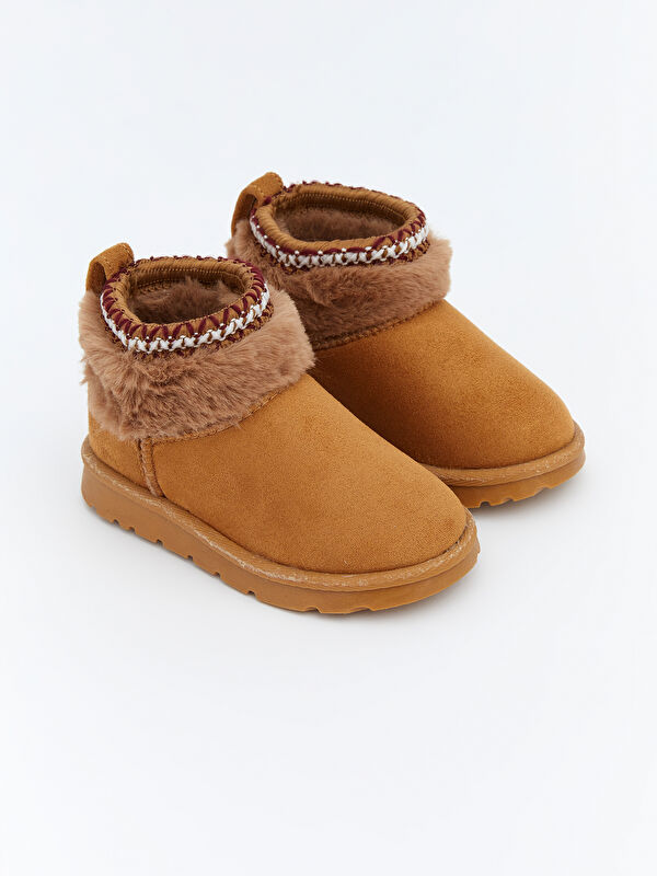 LCW STEPS İçi Kürklü Kız Bebek Bot
