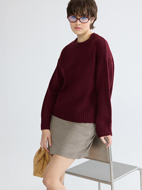 XSIDE Crew Neck Women's Knitwear Sweater