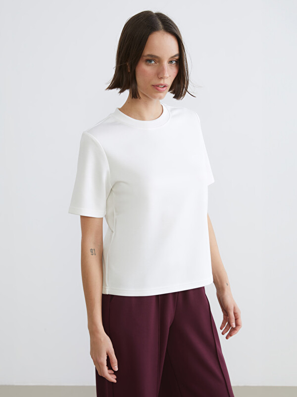 KOOR SPORT Crew Neck Women's Sports T-Shirt