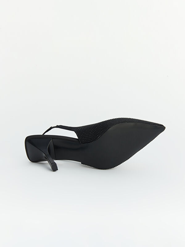 Lcw Steps Siyah Lcw Steps Sivri Burun Kadın Topuklu Ayakkabı