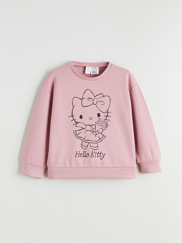 LCW Kids قميص رياضي مطبوع بنات Hello Kitty